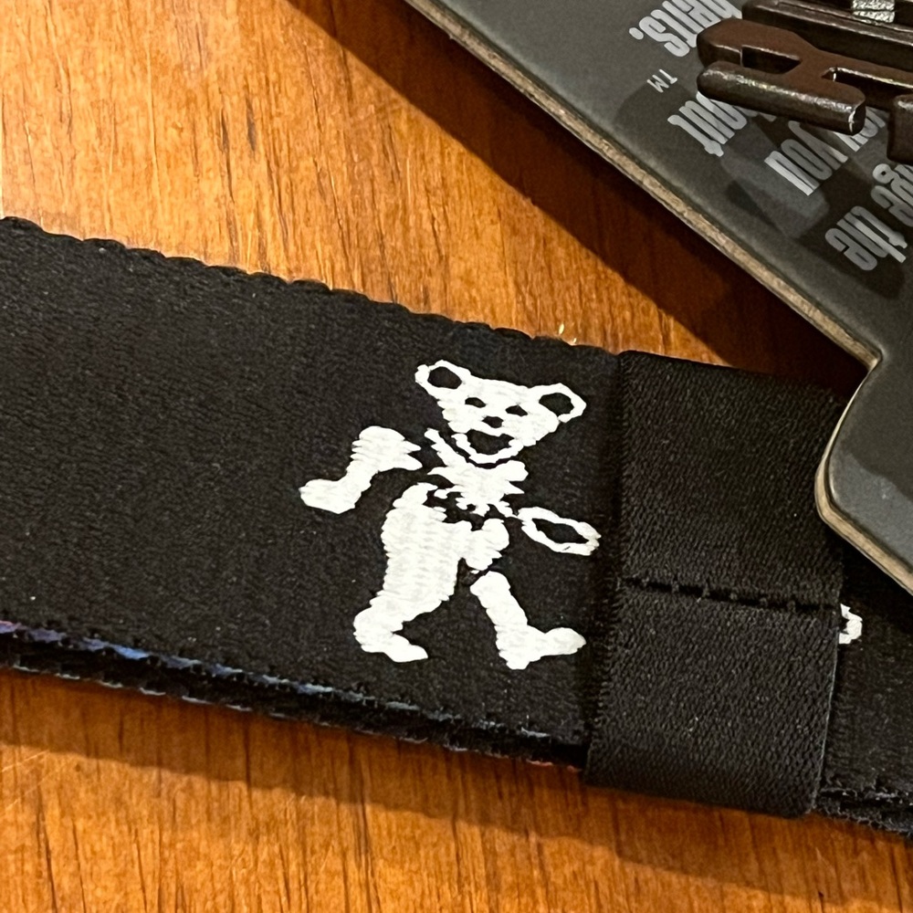 Arcade x The Grateful Dead Dancing Bear Belt new Adjustable Up To 40” - Picture 6 of 14